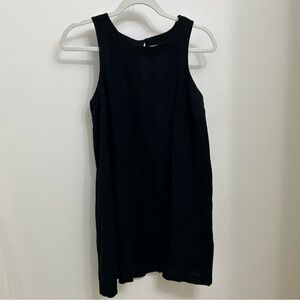 A New Day Black Linen Dress XS